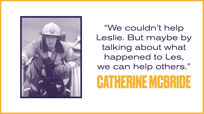 Spotlight: Catherine McBride Shares Her Husband’s Cancer Battle and The Increased Risk Faced by Firefighters