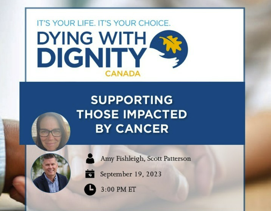 PCC Joins National Webinar Hosted by Dying With Dignity Canada