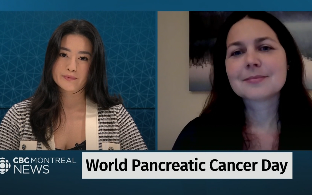 PCC Talks World Pancreatic Cancer Day with CBC News Montreal