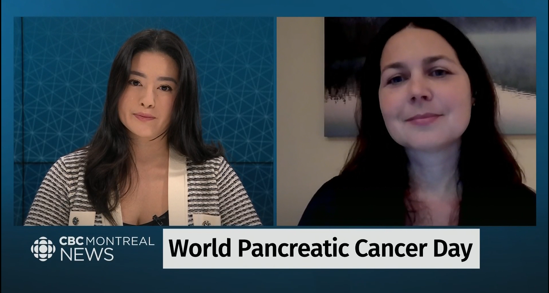 Pcc Talks World Pancreatic Cancer Day With Cbc News Montreal Pancreatic Cancer Canada 8718