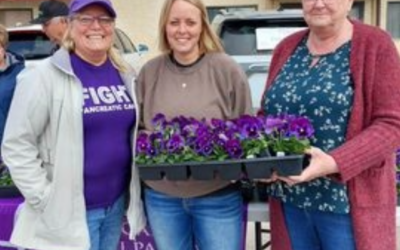 WestCentralOnline: Purple Pansies for Pancreatic Cancer Celebrates 12th Year